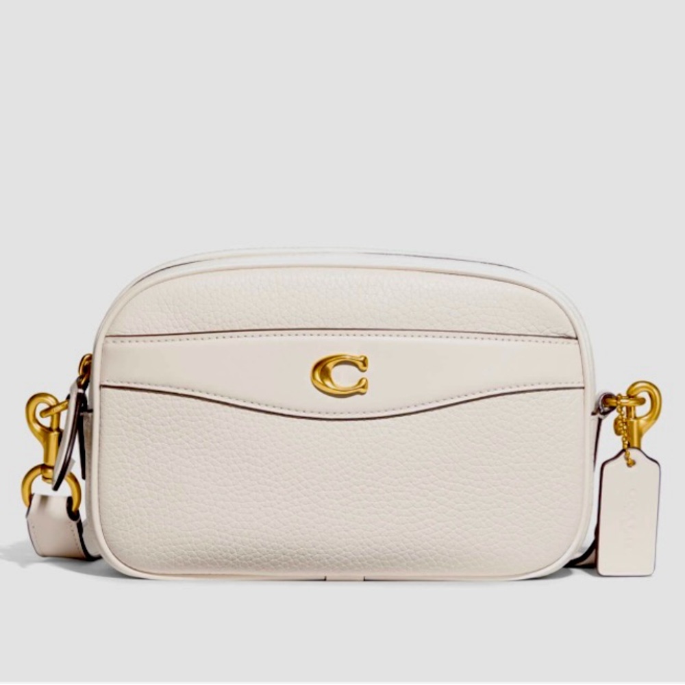 Coach Soft Pebble Leather Camera handbag
